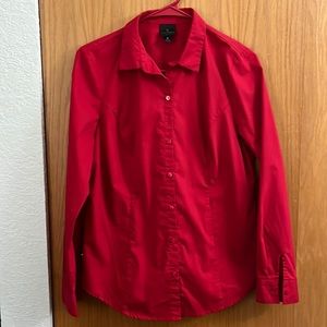 Womens size 10 Button Up Shirt